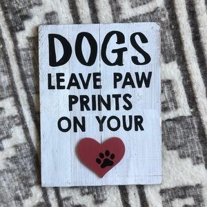 Dog Love Wooden Wall Decor